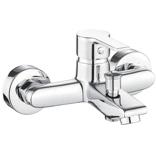 Invena Bateria wannowa Bralos chrom BW-07-001-A