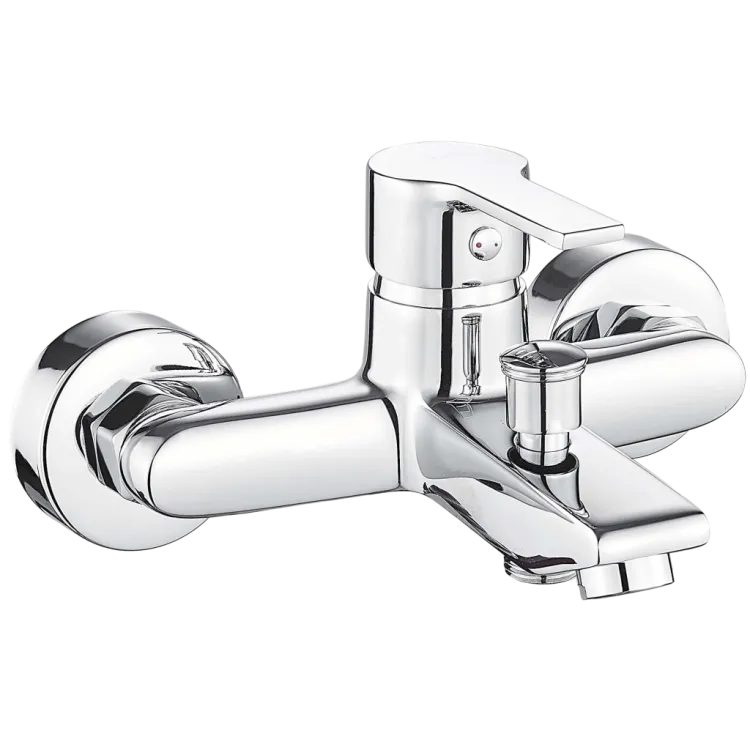 Invena Bateria wannowa Bralos chrom BW-07-001-A