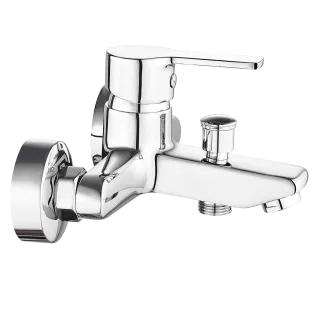 Invena Bateria wannowa Bralos chrom BW-07-001-A