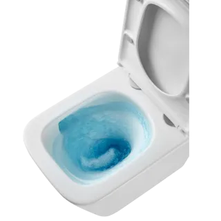 Invena Podwieszana miska WC Florina z systemem cichego spłukiwania (QFS) i deską wolnoopadającą CE-94-001-L