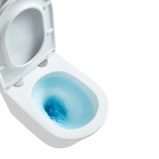Invena Podwieszana miska WC Limnos z systemem cichego spłukiwania (QFS) i deską wolnoopadającą CE-93-001-L