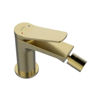 Invena Bateria bidetowa Alonia złoto szczotkowane BB-70-009-V