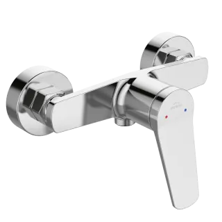 Invena Bateria natryskowa Alonia chrom BN-70-001-V