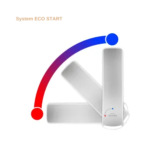 Invena Bateria zlewozmywakowa z elastyczną wylewką i systemem Eco Start Ligaria, czarny BZ-39-004-L