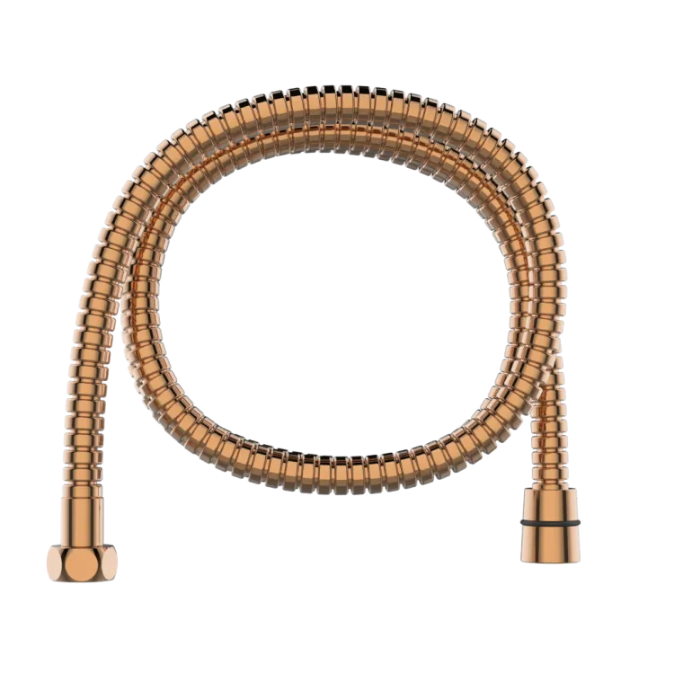 Invena WĄŻ NATRYSK. 150 CM, KOŃC. STOŻ I HEKSAG, ROSE GOLD AW-77-150-V Invena WĄŻ NATRYSK. 150 CM, KOŃC. STOŻ I HEKSAG, ROSE GOLD AW-77-150-V