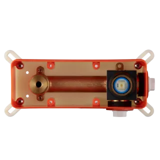 Invena Umywalkowa bateria podtynkowa Paros czarna BP-09-U04-L