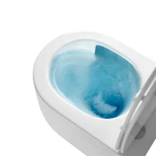 Invena Podwieszana miska WC Korfu z cichym systemem spłukiwania (QFS) i deską wolnooapdającą CE-95-001-L