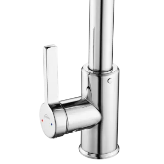 Invena Bateria zlewozmywakowa z 4-funkcyjną, wyciąganą wylewką Nelia, chrom BZ-34-001-A