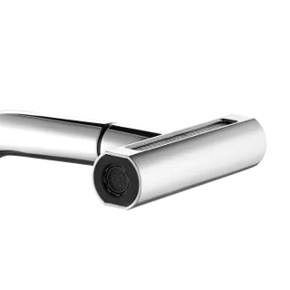 Invena Bateria zlewozmywakowa z 4-funkcyjną, wyciąganą wylewką Nelia, chrom BZ-34-001-A