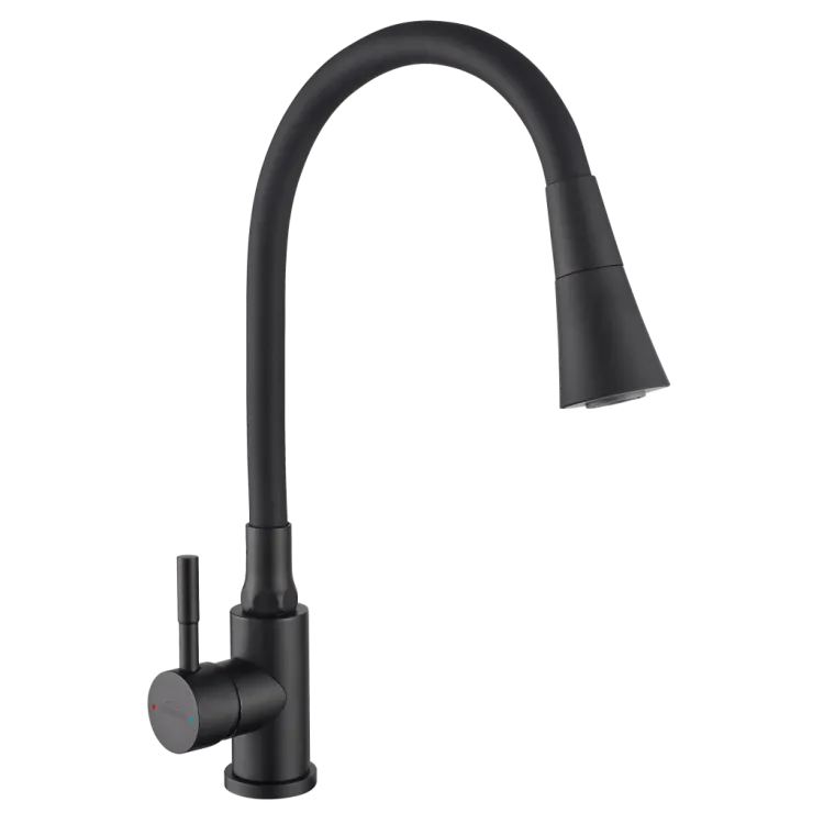 Invena BATERIA ZLEW. GABI Z ELASTYCZNĄ 2F WYLEWKĄ, CZARNY BZ-87-004-L Invena BATERIA ZLEW. GABI Z ELASTYCZNĄ 2F WYLEWKĄ, CZARNY BZ-87-004-L