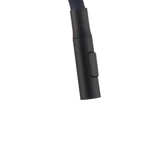 Invena Bateria z 2-funkcyjną, elastyczną wylewką Dalis, czarny BZ-64-004-L