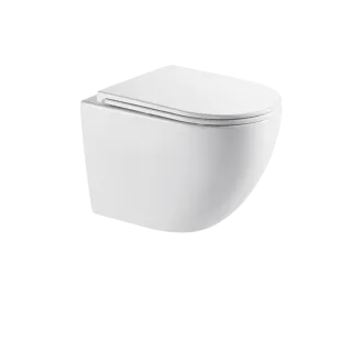 Invena Podwieszana miska WC Astri z systemem cichego...