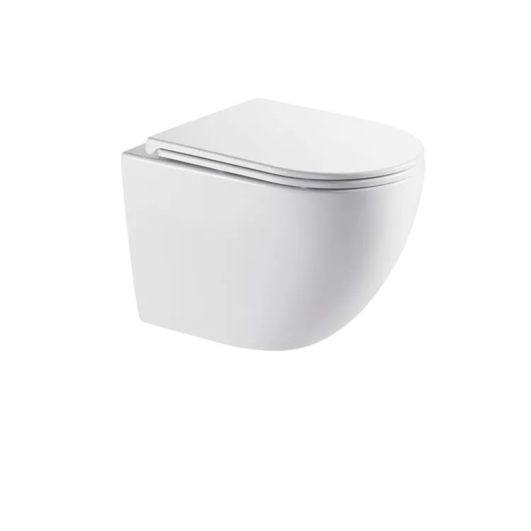 Invena Podwieszana miska WC Astri z systemem cichego spłukiwania QFS z deską wolnoopadającą CE-87-001-L Invena Podwieszana miska WC Astri z systemem cichego spłukiwania QFS z deską wolnoopadającą CE-87-001-L