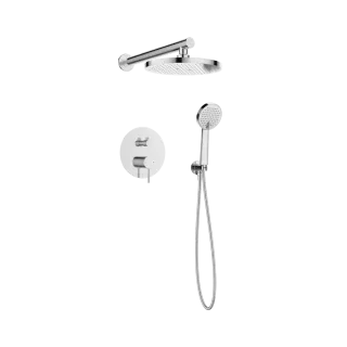 Invena Zestaw podtynkowy z 2-funkcyjną baterią podtynkową Kalitea chrom BS-72-001-V