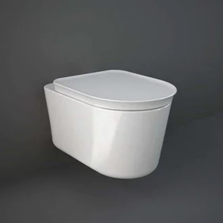 Rak Ceramics Valet Miska WC podwieszana 56x36,3 cm biały połysk VALWC1446AWHA