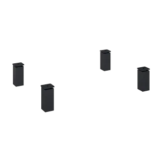 Elita KOMPLET NÓG 40 X 40 X 100 BLACK 4 SZT. RE169239000560