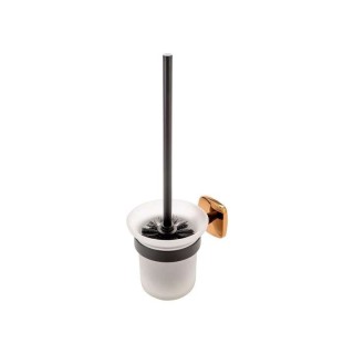 FDesign Merida Szczotka WC różowe złoto/czarny FD6-MRD06-25
