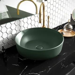 Elita UMYWALKA NABLATOWA LORCA FOREST GREEN MAT RE040420047010
