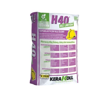 Kerakoll H40 No Limits klej żelowy 25 kg