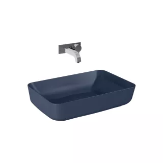 Elita Nomia Umywalka nablatowa 50x39x13cm Navy Blue 146053