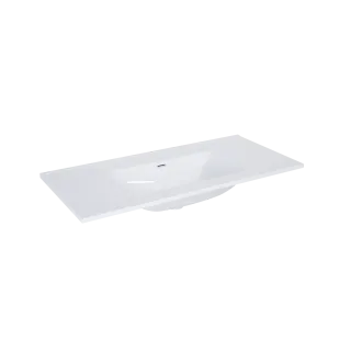 Elita UMYWALKA SKAPPA 100 BEZ OTWORU, CERAMICZNA WHITE HG...