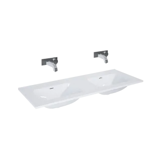 Elita UMYWALKA SKAPPA 120 DUO BEZ OTWORU, CERAMICZNA WHITE HG RE041200068060