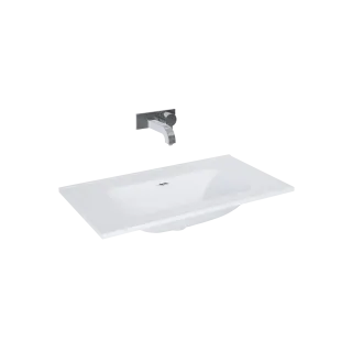 Elita UMYWALKA SKAPPA 80 BEZ OTWORU, CERAMICZNA WHITE HG RE040800068060