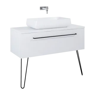Elita SZAFKA FUTURIS 120 1S WHITE HG 166934