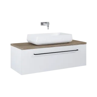 Elita SZAFKA FUTURIS 120 1S WHITE HG 166934