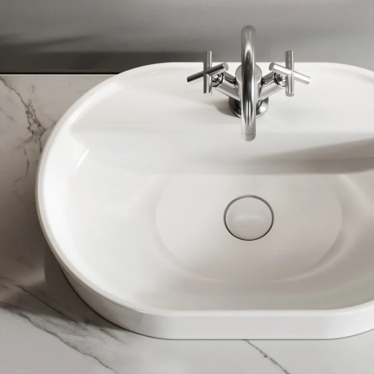 Elita UMYWALKA NABLATOWA BABETTE 62x41 WHITE HG RE040620018060