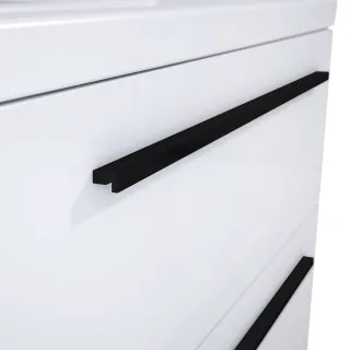 Elita UCHWYT KWADRO PLUS BLACK MATT 60 1 SZT RE120600027160