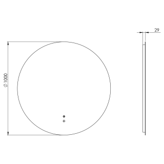 Elita LUSTRO LED ROUND 100 RE067640000010