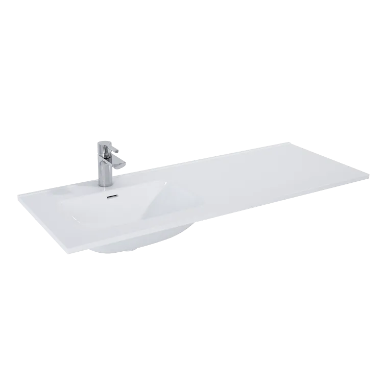Elita UMYWALKA SKAPPA 120 LEWA (60+60), CERAM WHITE HG RE041204068060