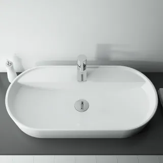 Elita UMYWALKA NABLATOWA BABETTE 82x42 CERAM WHITE HG RE040820018060