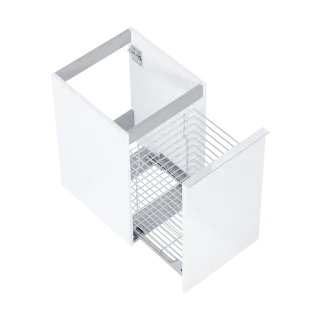 Elita KOMODA LOOK 40 Z KOSZEM CARGO WHITE HG RE080402028060