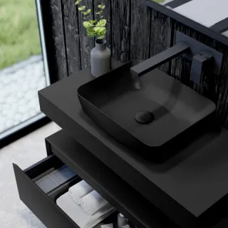 Elita UMYWALKA NABLATOWA NOMIA BLACK MAT RE040500057160