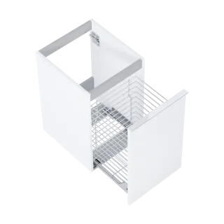 Elita KOMODA LOOK 40 Z KOSZEM CARGO WHITE MATT RE080402025290