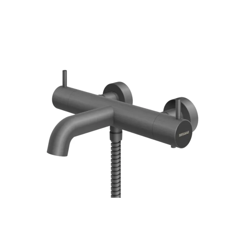 Kohlman Bateria wannowo-prysznicowa termostatyczna Axel GRAY QW710AG