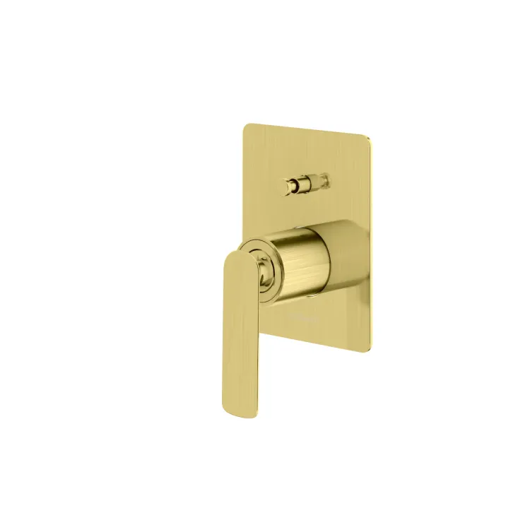 Kohlman Bateria wannowo-prysznicowa Experience BRUSHED GOLD QW210EGDB