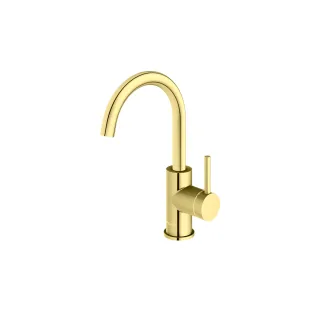 Kohlman Bateria umywalkowa z obrotową wylewką Axel GOLD...