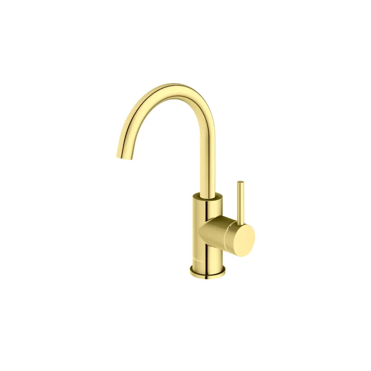 Kohlman Bateria umywalkowa z obrotową wylewką Axel GOLD QB150AGD Kohlman Bateria umywalkowa z obrotową wylewką Axel GOLD QB150AGD
