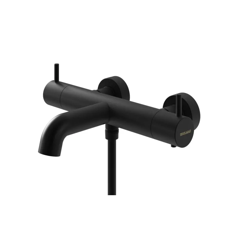 Kohlman Bateria wannowo-prysznicowa termostatyczna Axel BLACK QW710AB