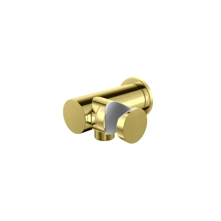 Kohlman Uchwyt słuchawkowy z przyłączem wody Axel GOLD QW004AEGD