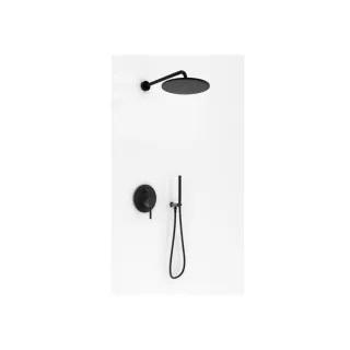 Kohlman Zestaw prysznicowy Roxin Black QW210RBR25