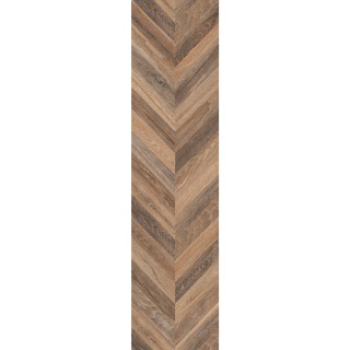Egen Płytka podłogowa Native Brown 30x120 cm (1.44) Carving