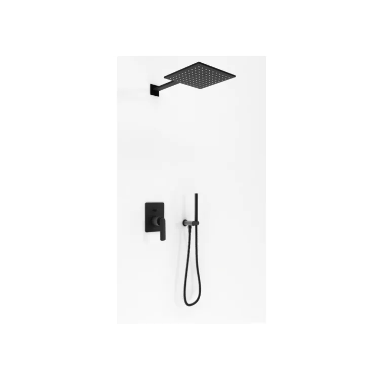 Kohlman Zestaw prysznicowy Experience BLACK QW210EBQ25 Kohlman Zestaw prysznicowy Experience BLACK QW210EBQ25