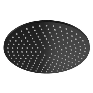 Kohlman Deszczownica okrągła 30cm Axel BLACK R30EB