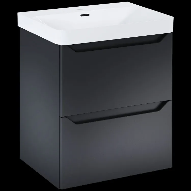 Elita SZAFKA HELO 60 2S BLACK MATT RE010600207160