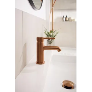 KFA Armatura MOZA  ROSE GOLD bateria umywalkowa 5032-815-34