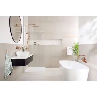 KFA Armatura MOZA ROSE GOLD bateria umywalkowa podtynkowa 5039-810-34